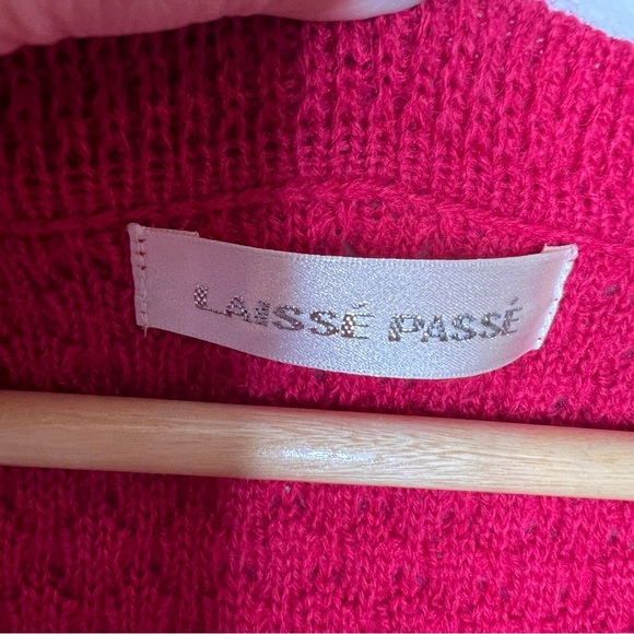 Laisse Passe fuchsia pink wool and alpaca sweater dress soft angel core  S #18 - Picture 5 of 10